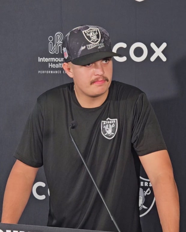 Las Vegas Raiders QB AIdan O'Connell